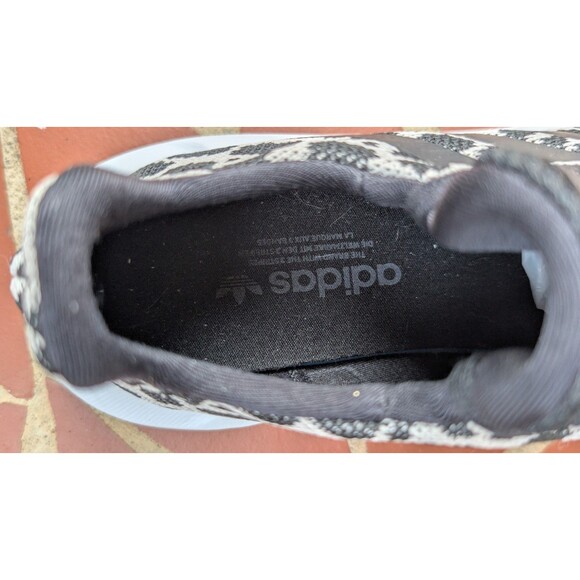 Adidas Swift Run Animal Print Sneakers-Black and Beige- Sz 6.5 - Picture 10 of 11